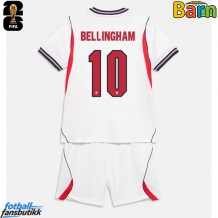 England Jude Bellingham #10 Hjemmedraktsett Barn VM 2026 Kortermet (+ Korte bukser)